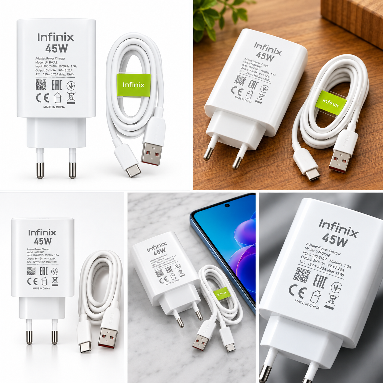 Infinix 45W Fast Charger